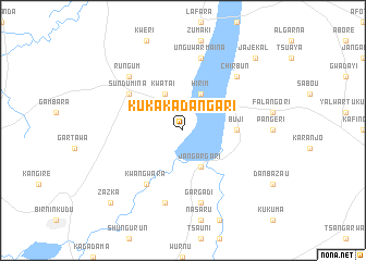 map of Kuka Kadangari