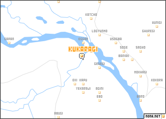 map of Kukaragi