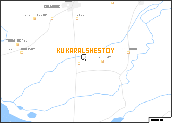 map of Kukaral Shestoy