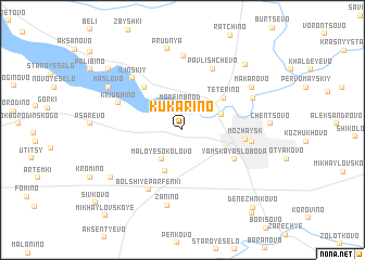 map of Kukarino