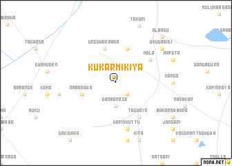 map of Kukar Mikiya