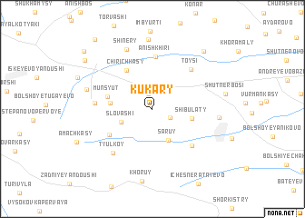 map of Kukary