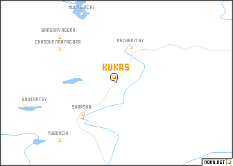 map of Kukas