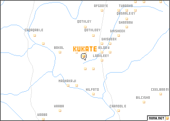 map of Kukate