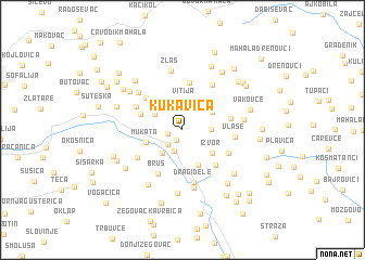 map of Kukavica