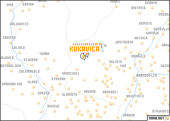 map of Kukavica