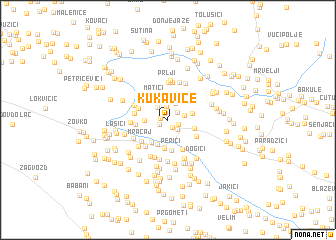 map of Kukavice