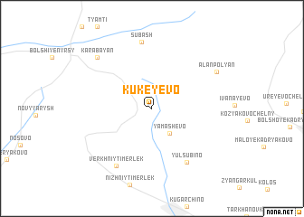 map of Kukeyevo