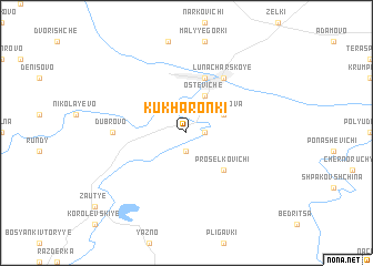 map of Kukharonki