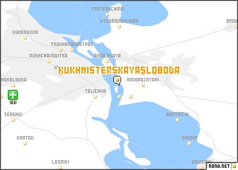 map of Kukhmisterskaya Sloboda