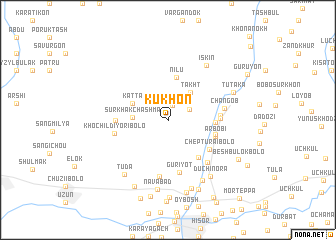 map of Kukhon