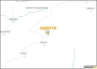 map of Kukhtym