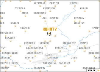 map of Kukhty