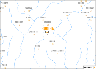 map of Kukihe