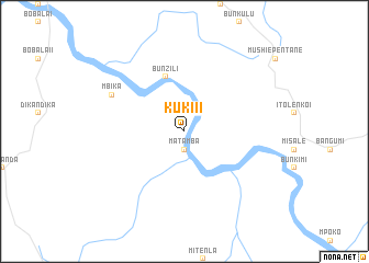 map of Kuki II