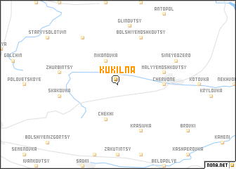 map of Kukilʼna