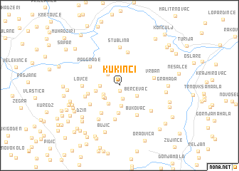 map of Kukinci