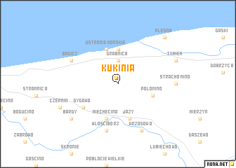 map of Kukinia