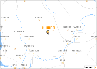 map of Kukino
