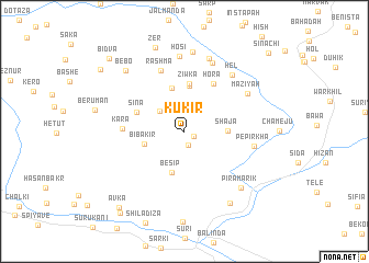 map of Kūkir