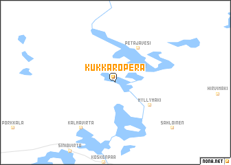 map of Kukkaroperä