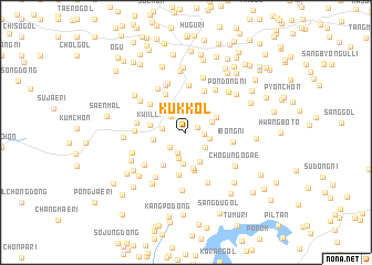 map of Kuk-kol