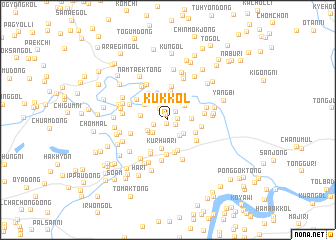 map of Kuk-kol