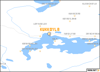 map of Kukkoyla