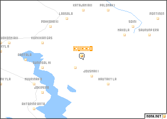 map of Kukko