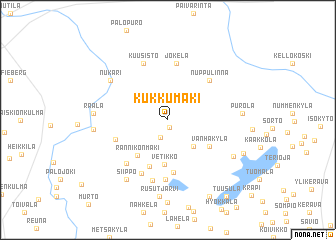 map of Kukkumäki