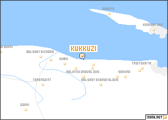 map of Kukkuzi