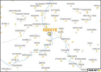 map of Kukkye