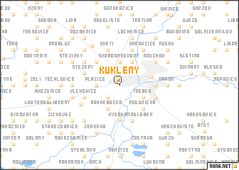 map of Kukleny