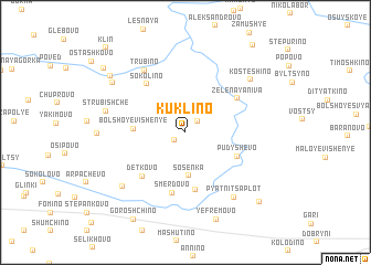 map of Kuklino