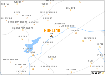 map of Kuklino