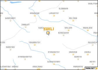 map of Kukli