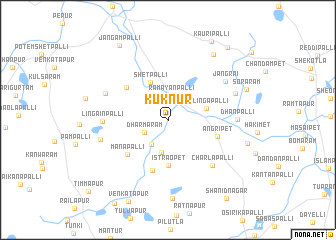 map of Kuknūr