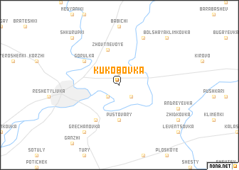 map of Kukobovka