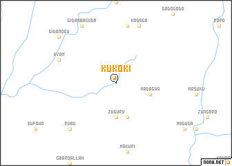 map of Kukoki