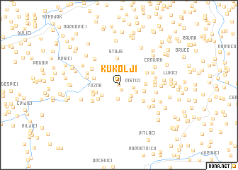 map of Kukolji