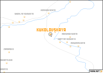 map of Kukolovskaya