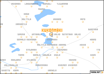 map of Kukonmäki