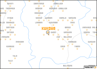 map of Kukowa