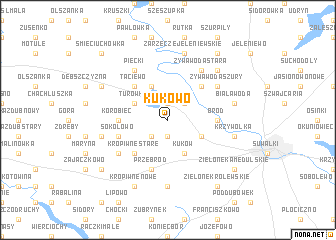 map of Kukowo