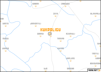 map of Kukpaligu