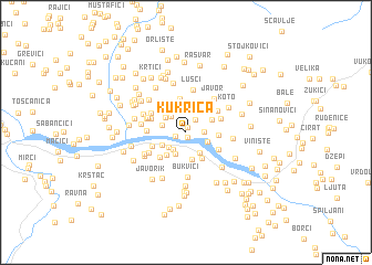 map of Kukrica