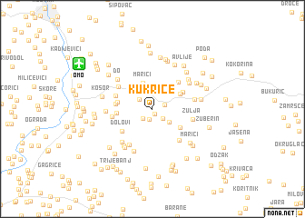 map of Kukrice