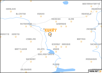 map of Kukry