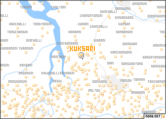 map of Kuksa-ri