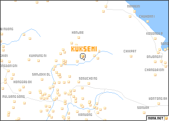 map of Kuksemi